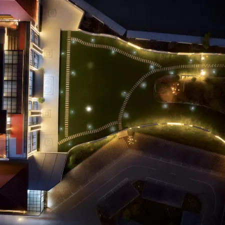 Serene, a place of enjoying the wild in the courtyard for a vacation