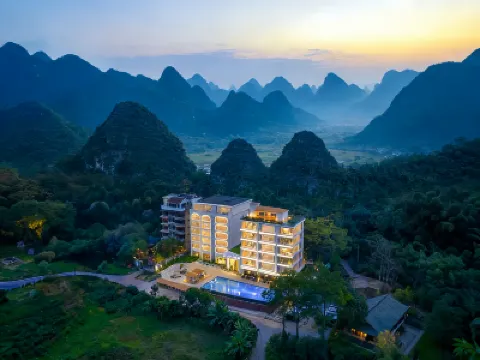 Miao Zai Shan Ye resort hotel (Yangshuo Yulong River Qian Gu Qing Branch) Hotels in 