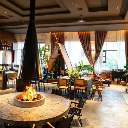 Staying at the Holiday Inn Cafe