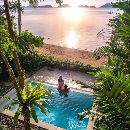 Frangipani El Nido Отели рядом с достопримечательностью «Пляж Коронг-Коронг»