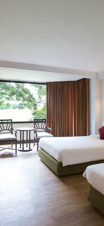 ห้องดีลักซ์พรีเมียมเตียงคู่