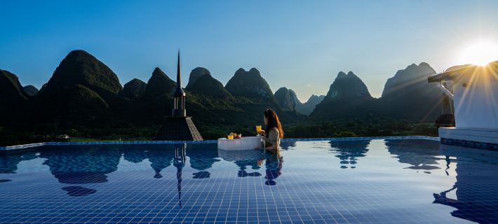 Yangshuo Yulong River Castle 양숴 호텔