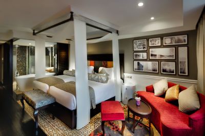 デラックスツイン ホテル ロイヤル ホイアン Mギャラリーの写真