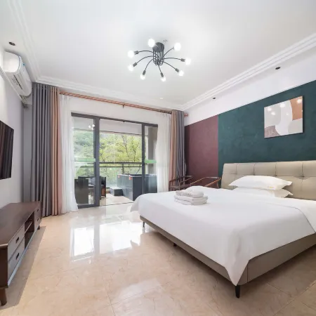 Longmen Longzhiquan Siyue Hot Spring Vacation Apartment