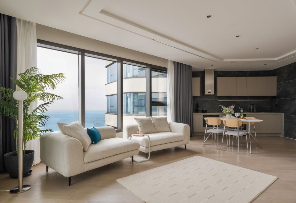 르컬렉티브 해운대 거실