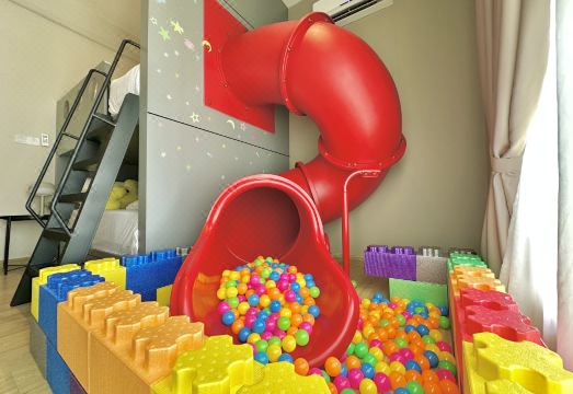 조호르바루 당가 베이의 평화로운 바다 전경