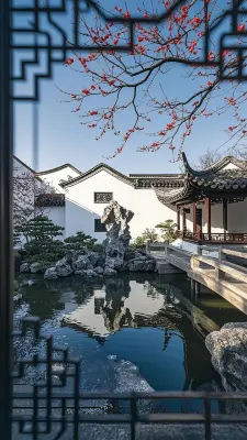 The Fallen Flower Old House - Luxurious Garden Suites in Jiangnan Courtyard Style - พร้อมอาหารเช้า
