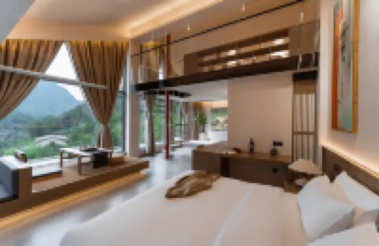 Nanluan Yunqi Vacation Apartment (Bali Gou Tianjie Mountain Scenic Area) Отели в г. 