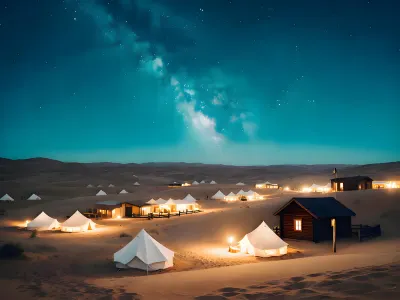 Zhongwei Shapotou Fantasy Camping Base Hotels near Gaomiao Temple of Zhongwei