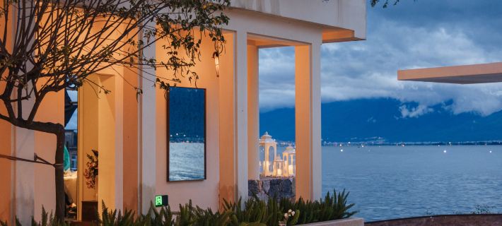 ShanhaiChroniclesLanzhouSeafrontResortCangshanSunset,PanoramicOceanViewLuxurySta Отели в г. Дали