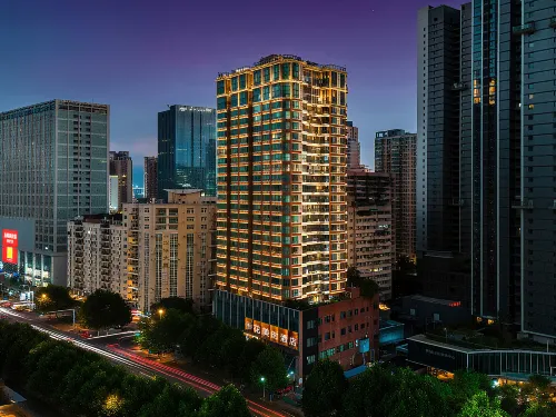 Huameishi Wuhan Kede Plaza Wusheng Road Metro Station Hotel