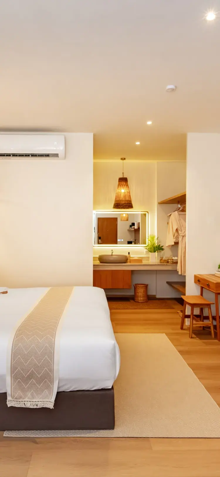 ห้องคู่หรือทวินพร้อมวิวสวน