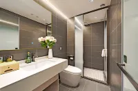 Yantai Development Zone Jinshatan Seawater Bathing Beach Pinrui Hotel - جاكوزي