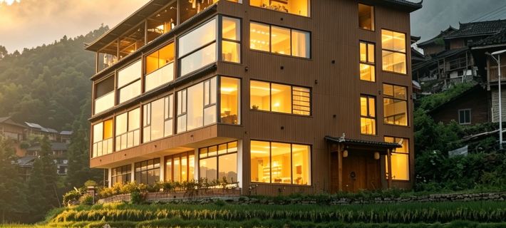 Xingyun Lanshan Smart Vacation Apartment (Jiabang Terraces) Hotels in Congjiang County