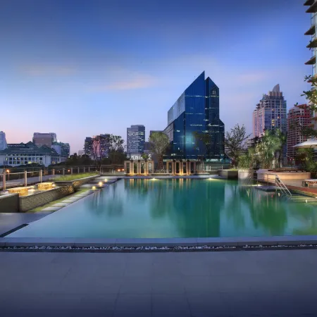 Sathorn Vista, Bangkok - Marriott Executive Apartments Отели рядом с достопримечательностью «Эмпайр Тауэр»