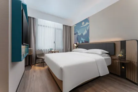 Echarm Hotel (Zibo Eight Bureaus Vientiane Hui) Отели в г. Цзыбо