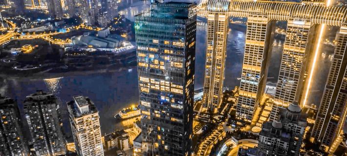 Stone Hotel (Jiefangbei Raffles Plaza) Hotele w: Chongqing