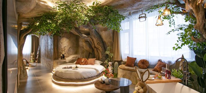 Miyu Yunxi Boutique Homestay (Central Street China Baroque Metro Station Branch) Hotéis em Harbin