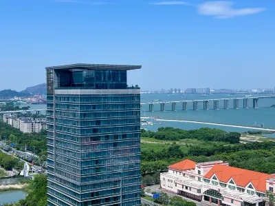 광저우 난사 펄 리버 델타 월드 트레이드 센터 타워 천후궁 광장 주변 호텔