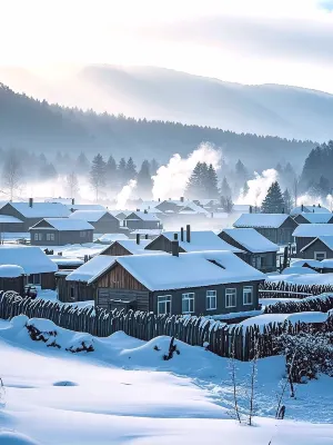 Snow Valley Guanlin Snow Residence Inn Hotels in der Nähe von Yangcao Mountain