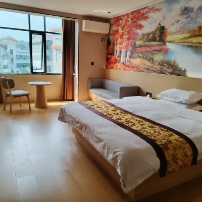 安福景江大酒店（體育館孔廟店） 鄰近安福豪德國際商貿城的酒店
