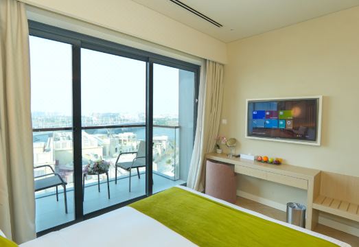 Pavilion Hotel Al Jaddaf의 현대적인 외관