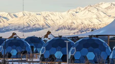 Encountering the Sailimu Lake Campsite Center