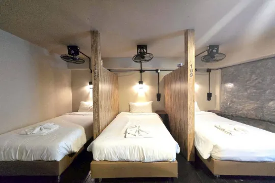 3 Beds Female Dormitory Room