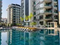 Apartment 1+1 Qoople Excellence B19 100 m from the sea - สระว่ายน้ำส่วนตัว