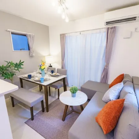 6 min to Nagoya / Brand-new building / Sleeps 5