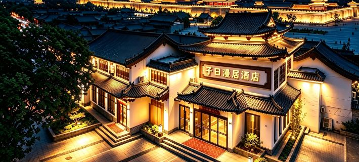 Qufu Zi Yue Manju Hotel (Three Kong Scenic Area Mansion Store) Hotéis em Qufu
