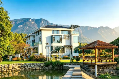 Xike Mountain Lodge · MIST RIDGE · Luyin Aesthetic Villa (Lushan Cableway, Donglin Temple) - พร้อมระเบียง