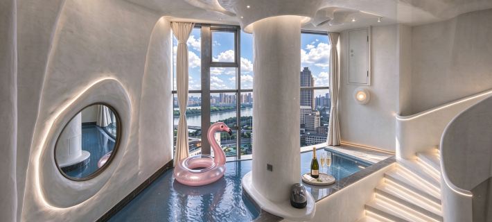 Yiyu Swimming Pool Hotel (Wu Yi Square IFS) Hotele w: Changsha
