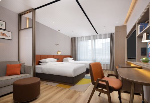 홈2 스위트 바이 힐튼 항저우동 기차역 로비