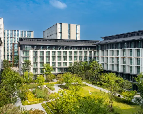 Tianfu International Hotel Complex Rongxiu Courtyard Hotels in Jianyang