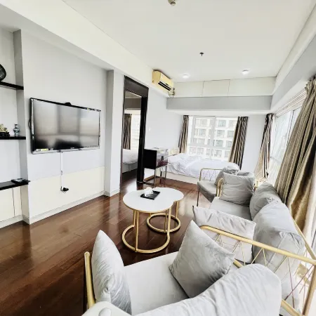 Tianjin Tiantian Apartment (Olympic Sports Center) Отели рядом с достопримечательностью «Стадион Тяньцзиня»