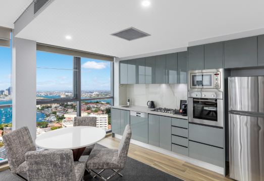 노스 시드니에서 바라본 오페라 하우스 뷰