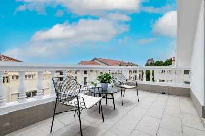 Rizhao Qiduo Homestay (Taohua Island Scenic Area Branch) 만보 조개잡이 공원 주변 호텔