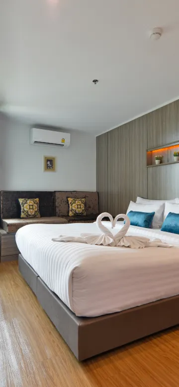 ห้องดีลักซ์เตียงคิงไซส์