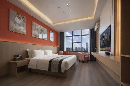 Lejoy Shangpin Hotel (Xiangxiang Yumen Commercial Street Store) Отели рядом со станцией Xiangxiang Railway Station