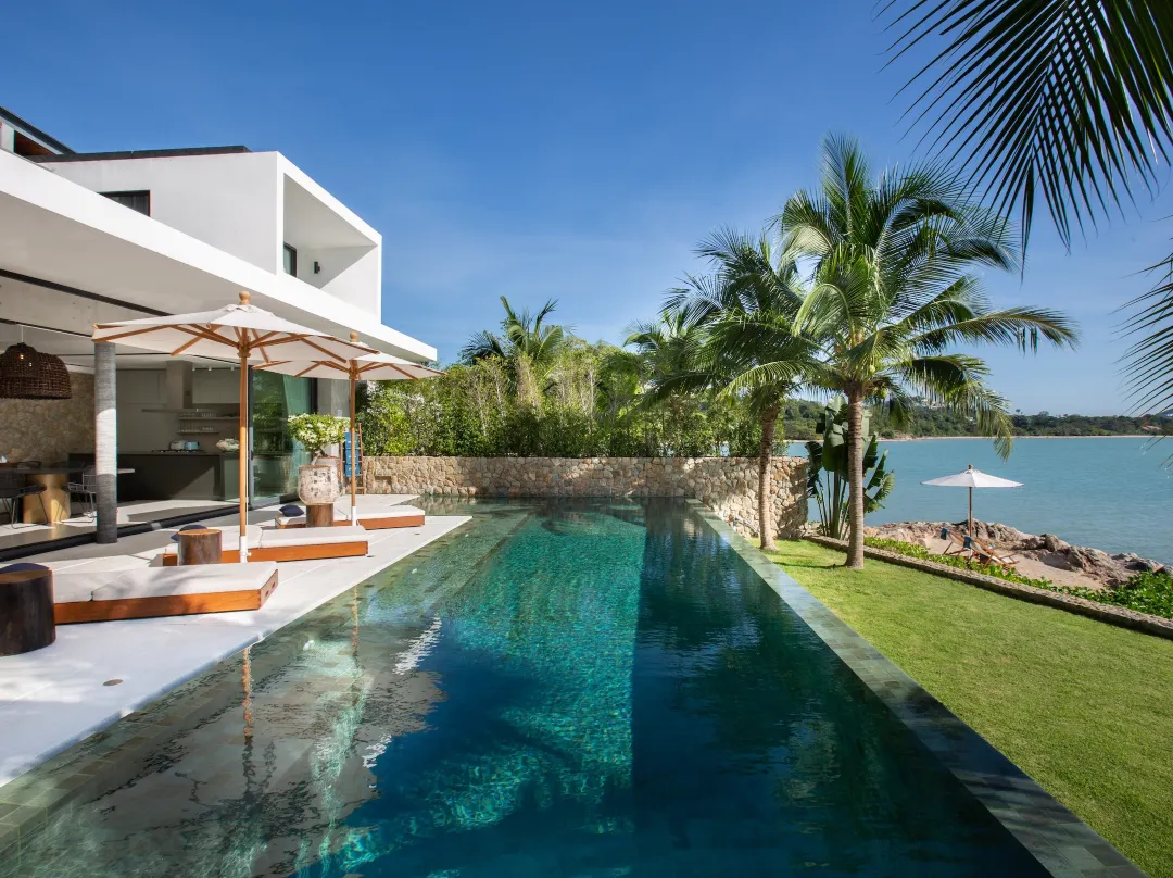 Solaris 3-bedroom Beachfront Villa In Koh Samui - Koh Samui