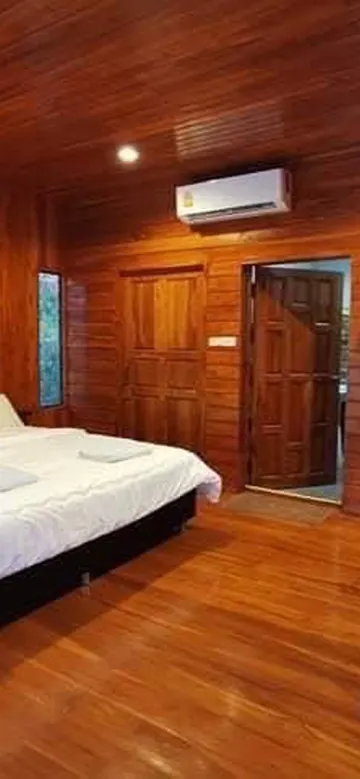 วิลล่าไม้เตียงคู่