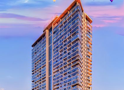 當塗棲居城市HOMEFUNPARK•SOULMATE陽台湖景影音飯店（高鐵東站店）