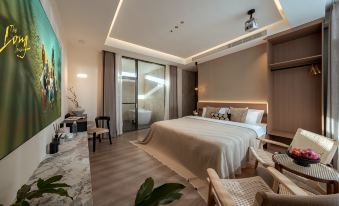 Guiyin Tangshe ・ Dual View | Panoramic Vacation Apartment (Dali Erhai Cai Village Wharf)
