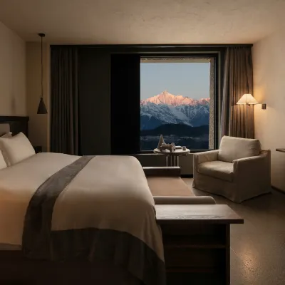 Meili JiangLu โรงแรมใกล้จุดชมวิวด้านบนหมอกหนา