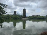 (Guilin Two Rivers and Four Lakes Elephant Trunk Hill Branch) - วิวภูเขา