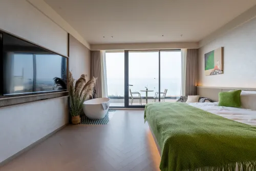 Mijing Wujio Boutique Homestay - สระว่ายน้ำแบบอินฟินิตี้