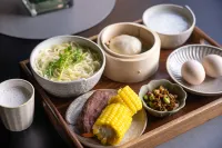Floral Hotel·Mingye Qiulu Holiday Hotel (North Gate Transfer Center, Lushan Scenic Area) - sarapan