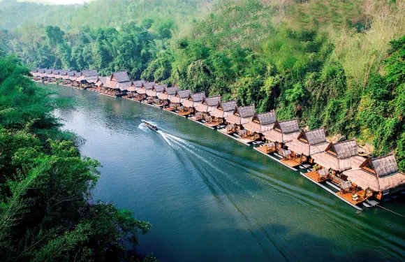 桂河漂浮屋度假村