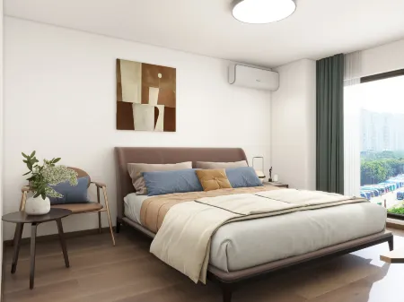 Yuequ Apartment (Hangzhou Xudong Railway Station Jiangnanzhen Branch) Отели рядом с достопримечательностью «Dipucun»